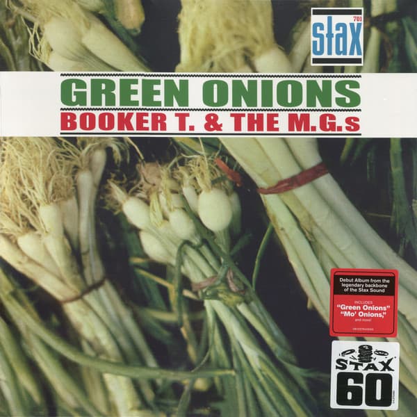 BOOKER T&THE MG'S – BOOKER T&THE MG'S – GREEN ONIONS (180 GR 12")