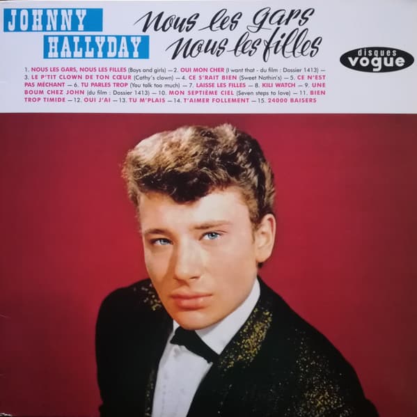 HALLYDAY, JOHNNY – NOUS LES GARS, NOUS LE...