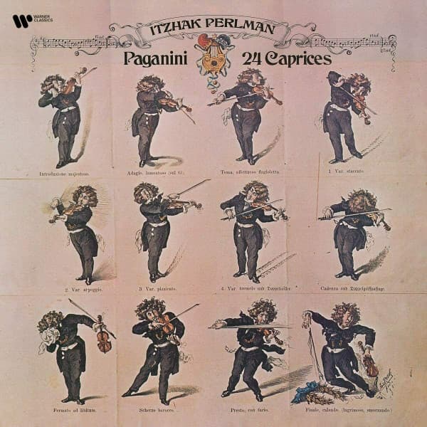 PAGANINI: 24 CAPRICES – PAGANINI: 24 CAPRICES – ITZHAK PERLMAN