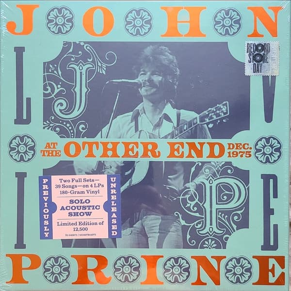 PRINE,JOHN – PRINE,JOHN – LIVE AT THE OTHER END,1975 (140 GR 12"-LTD.)