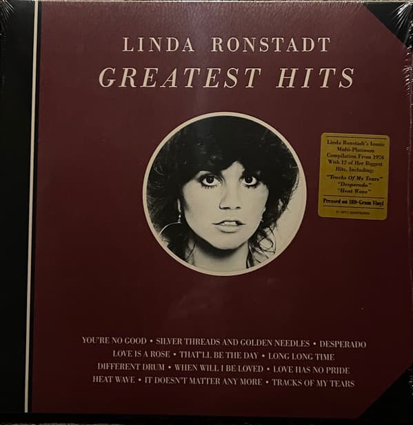 RONSTADT,LINDA – RONSTADT,LINDA – GREATEST HITS (180 GR 12")