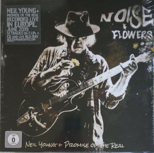 YOUNG,NEIL & PROMISE OF THE REAL – YOUNG,NEIL & PROMISE OF THE REAL – NOISE AND FLOWERS (2Xx140 GR 12" LP/CD/BR-LTD.)