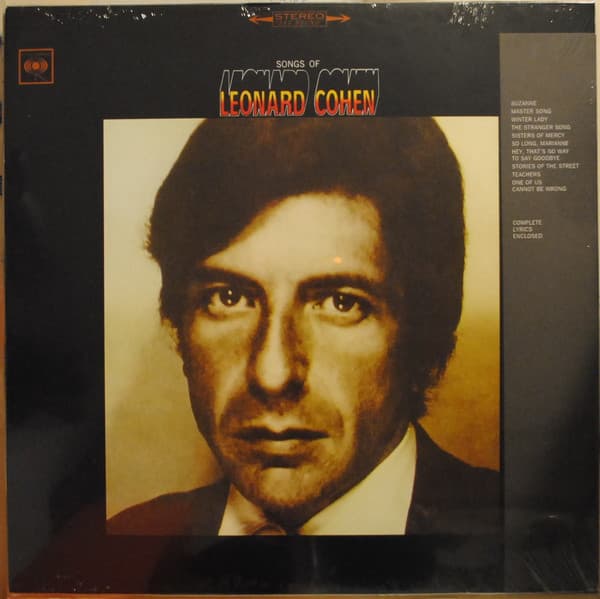COHEN, LEONARD – SONGS OF LEONARD COHEN