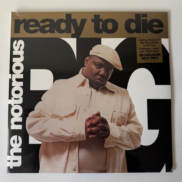 NOTORIOUS B.I.G.,THE – NOTORIOUS B.I.G.,THE – READY TO DIE (140 GR 12" GOLD-LTD.)