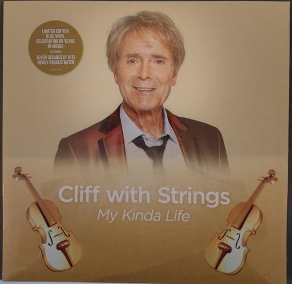 RICHARD,CLIFF – RICHARD,CLIFF – CLIFF WITH STRINGS-MY KINDA 140 GR 12" BLUE-LTD.)