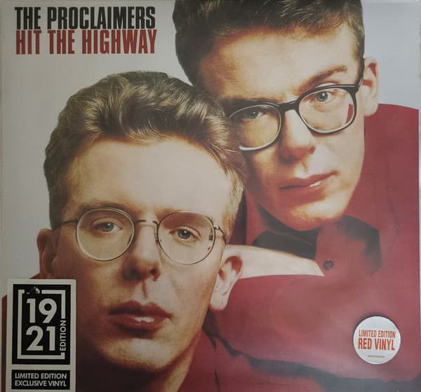 PROCLAIMERS,THE – PROCLAIMERS,THE – HIT THE HIGHWAY (140 GR 12" RED RETAILER EXCL-LTD)