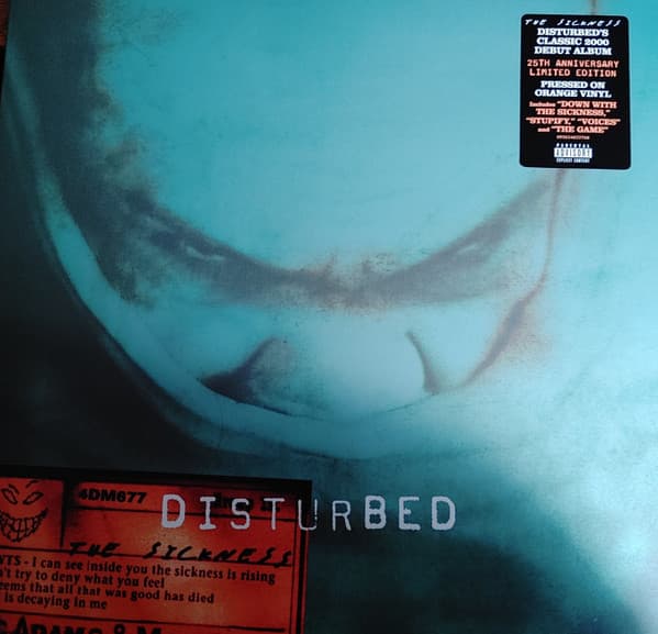 DISTURBED – DISTURBED – THE SICKNESS (140 GR 12" GREEN-LTD.)