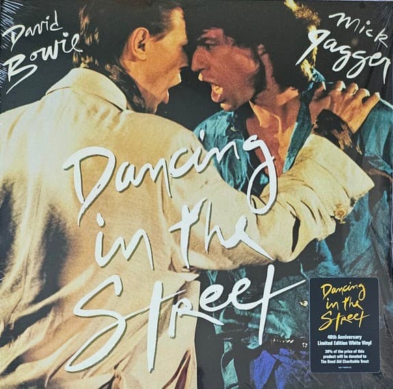 BOWIE & JAGGER – BOWIE & JAGGER – DANCING IN THE STREET (180 GR 12" WHITE-LTD.)