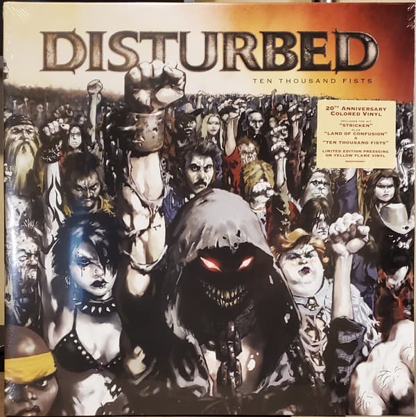 DISTURBED – DISTURBED – TEN THOUSAND FISTS (140 GR 12" YELLOW-LTD.)