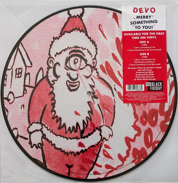 DEVO – DEVO – MERRY SOMETHING TO YOU (140 GR 12" PIC. DISC-LTD.)