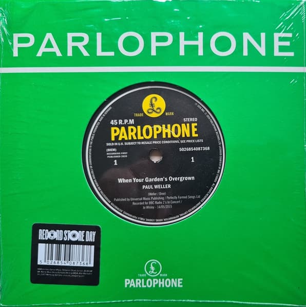 WELLER,PAUL – WELLER,PAUL – WHITE SKIES/HAVE YOU EVER HAD IT (40 GR 7" -LTD.)
