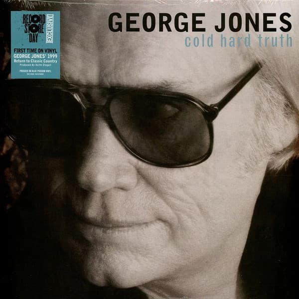 JONES,GEORGE – JONES,GEORGE – COLD HARD TRUTH (180 GR 12" BLUE-LTD.)