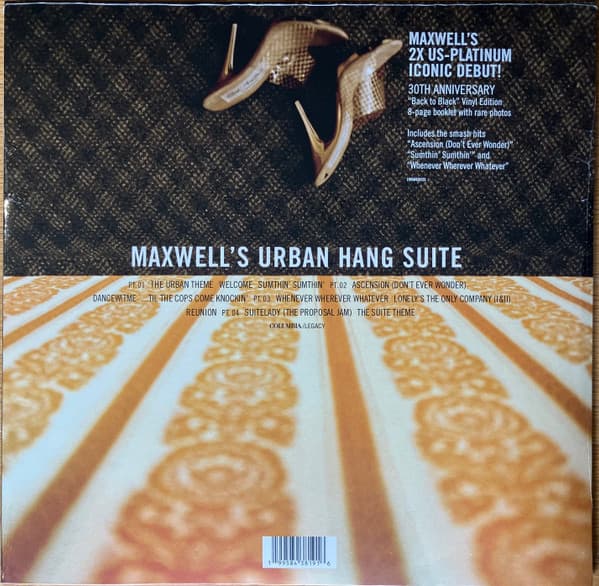 MAXWELL – MAXWELL – MAXWELL'S URBAN HANG S...