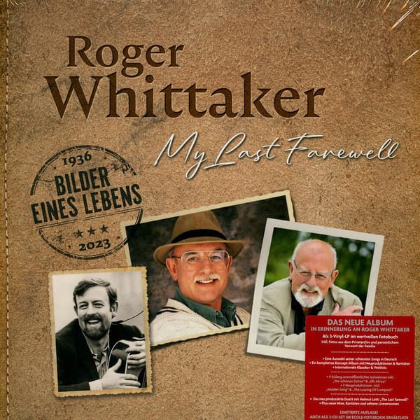 WHITTAKER, ROGER – MY LAST FAREWELL - BIL...