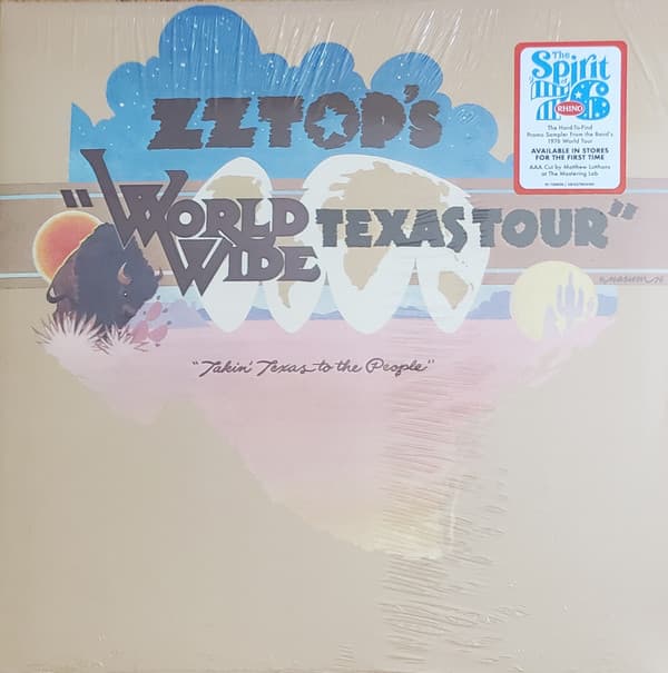 ZZ TOP – ZZ TOP – WORLD WIDE TEXAS TOUR (140 GR 12" INDIE EXCL-LTD.)