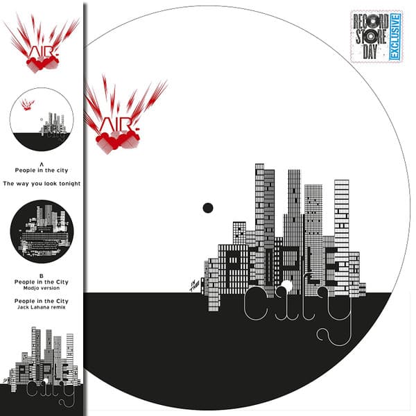 AIR – AIR – PEOPLE IN THE CITY (140 GR 12" PICTURE LPS-LTD.)