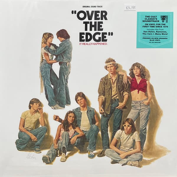 VARIOUS ARTISTS – VARIOUS ARTISTS – OVER THE EDGE OST (140 GR 12" BLUE-LTD.)